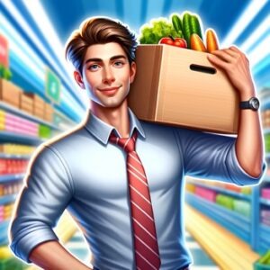 Supermarket Manager Simulator