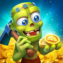 Idle Zombie Miner Gold Tycoon