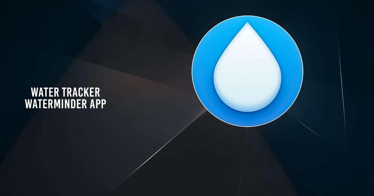 Water Tracker by WaterMinder ipa